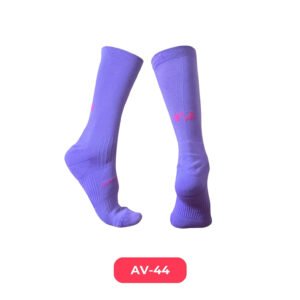 Medias 1/2 Pantorrilla Morado Fosforecente