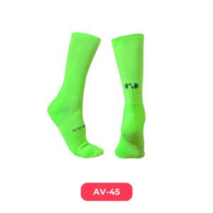 Medias 1/2 Pantorrilla Verde Fosforecente
